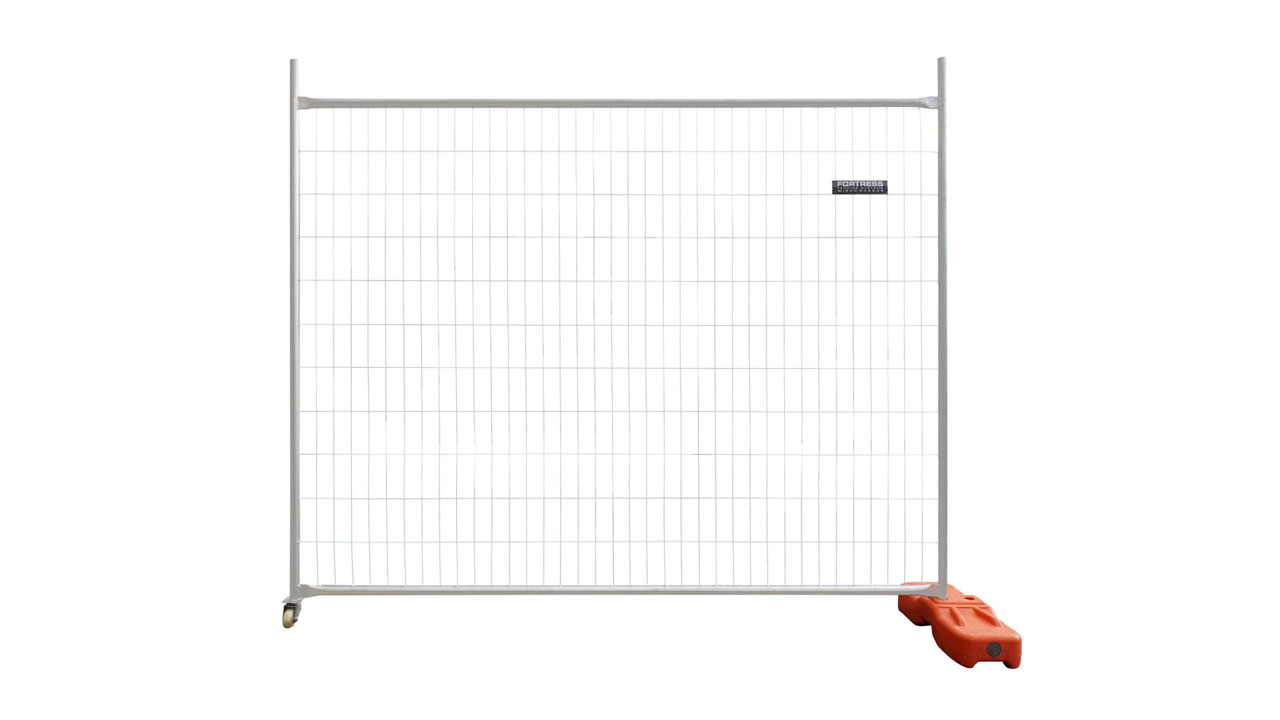 temp fence vehicle gate
