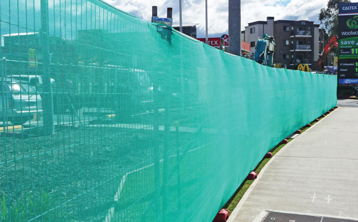 Shadecloth and Scaffold Netting