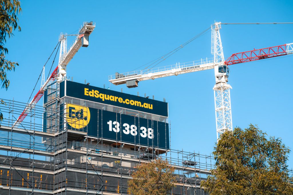 Edge Fencing for Probuild’s Ed.Square Town Centre