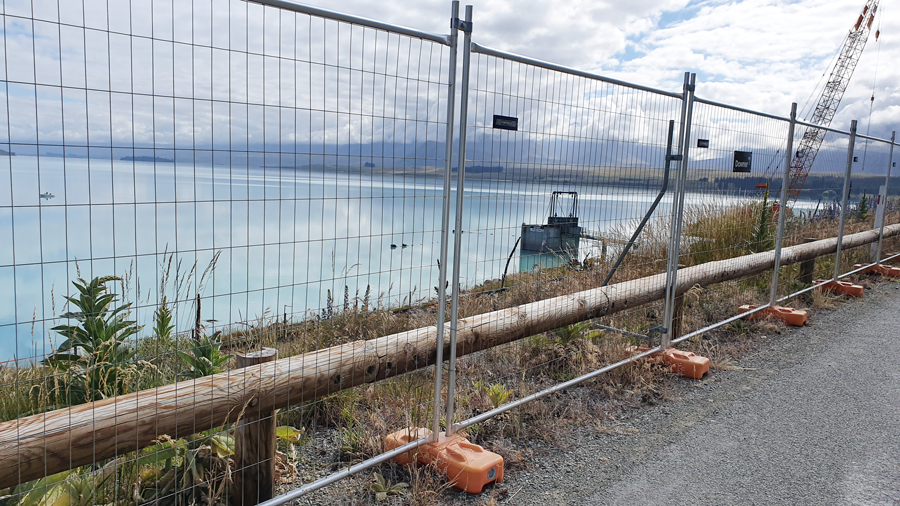 Security Fencing for Lake Tekapo Power Scheme