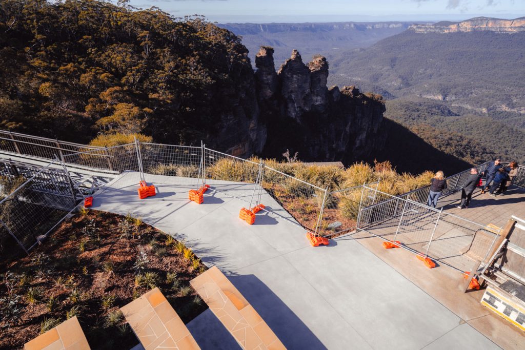 Fencing solutions for Echo Point, Katoomba