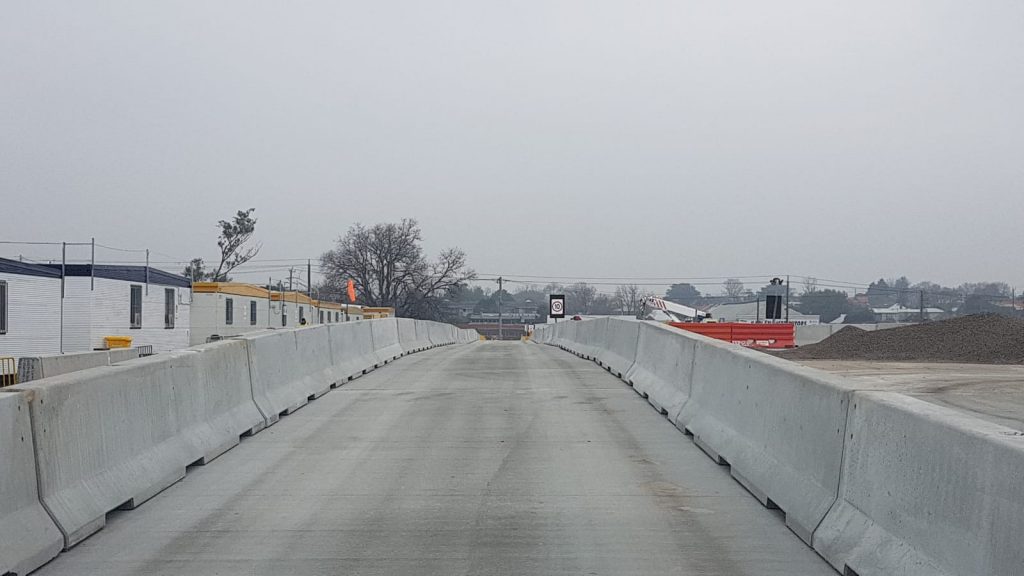 DB80 Deltabloc Barriers for West Gate Tunnel