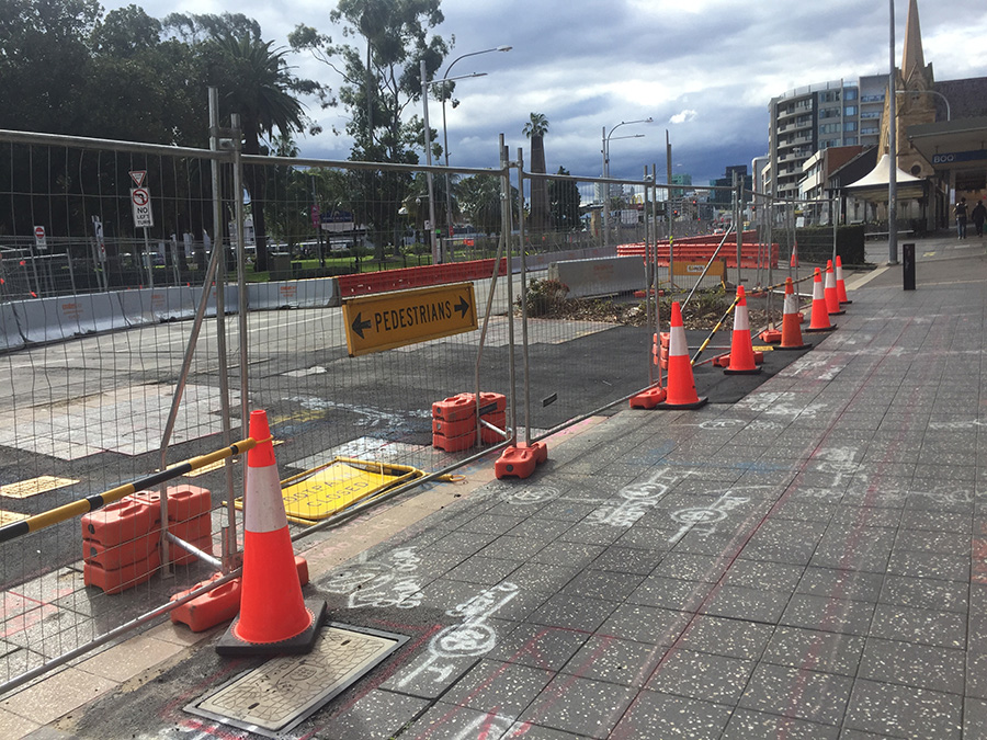 Fortress Fencing at Parramatta Light Rail