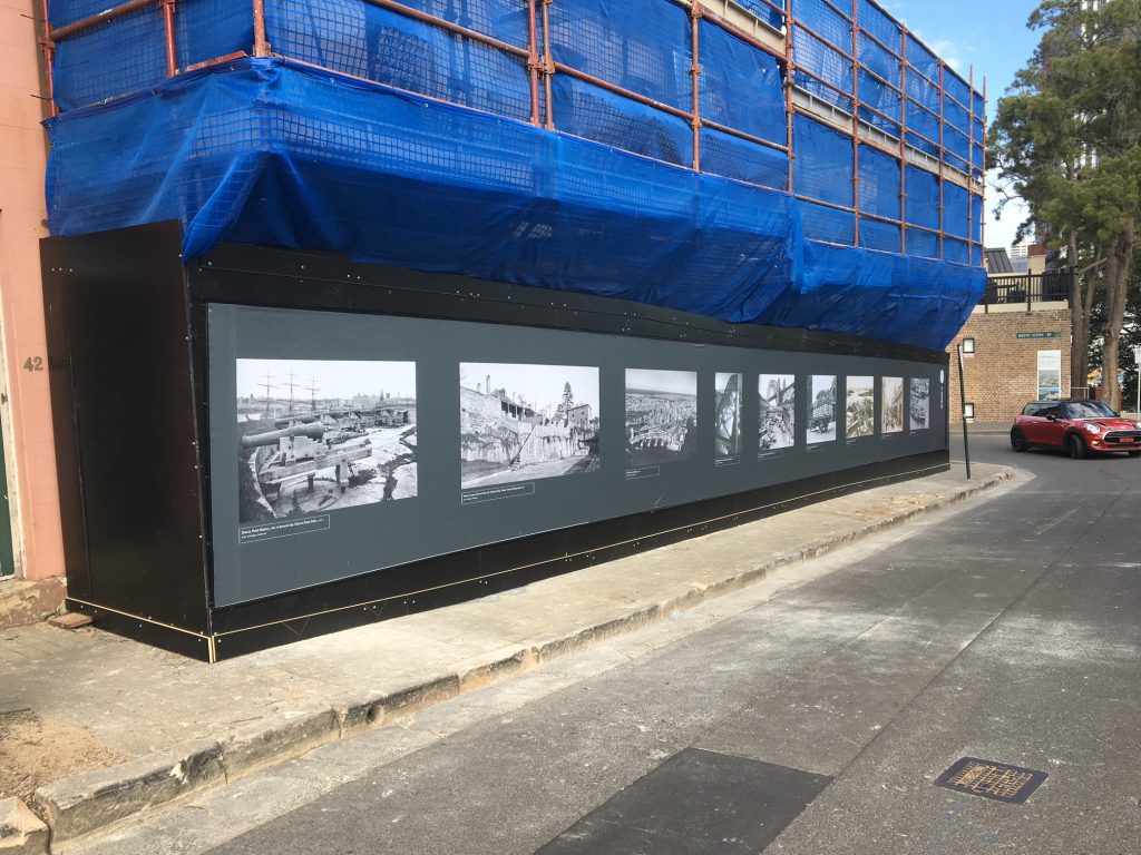 Vinyl Hoarding Banners, Millers Point NSW