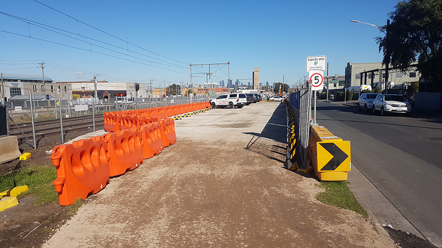 Plastic Water Filled Barriers for Safety