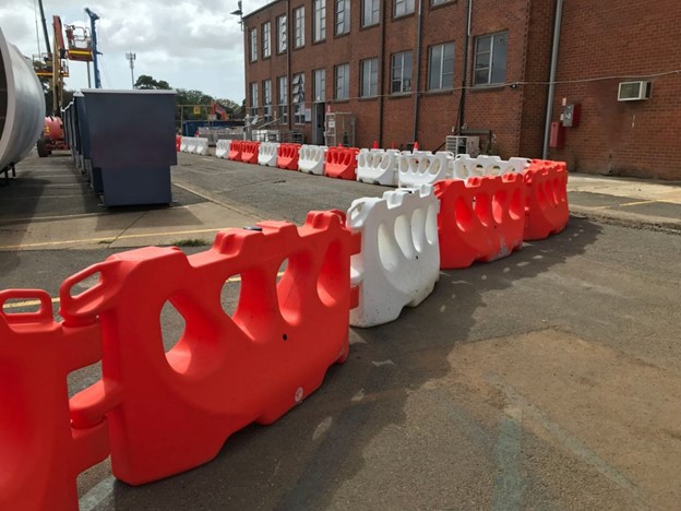 Water Filled Barriers for Sydney Metro