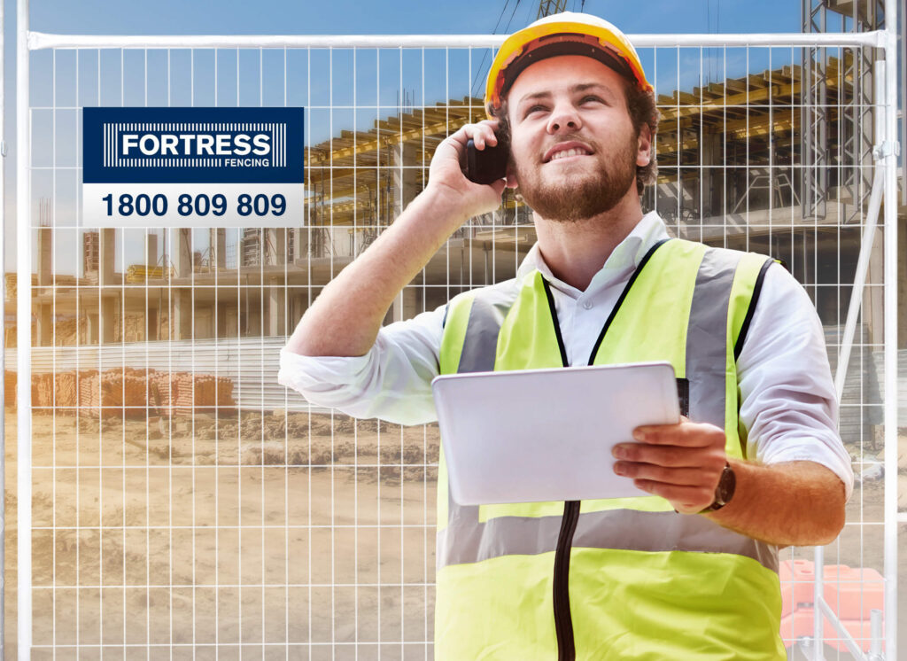 construction-worker-on-call-fortressfencing-contact-us