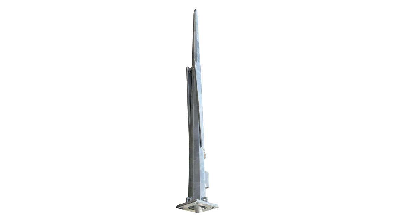 cctv hinged mounting pole