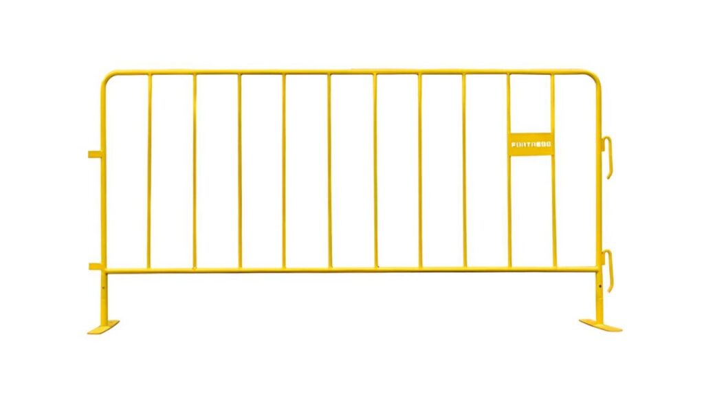 Crowd Control Barrier Yellow