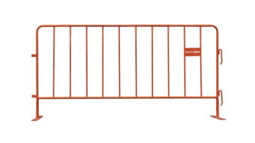Orange Crowd Control Barriers