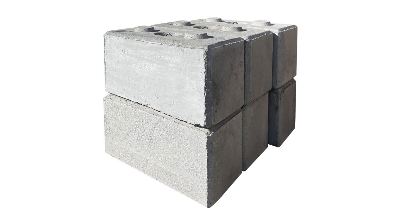 Concrete Interlocking Lego Block 1200x600x600 (NSW Only)