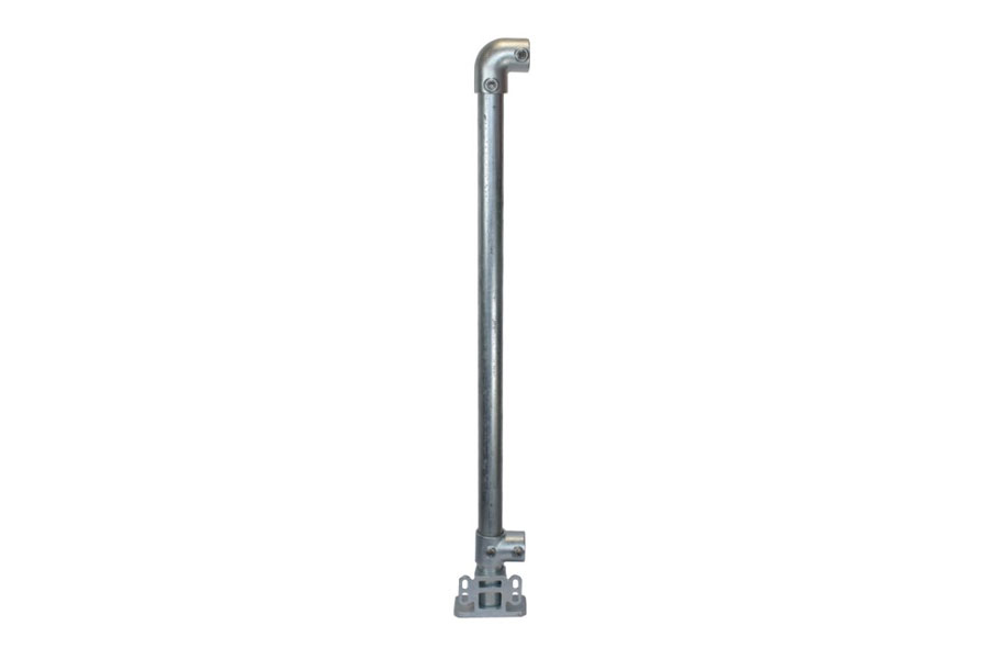 Standard Pedestrian Barrier with Toeboard 8020-D48 End Post – Galvanised