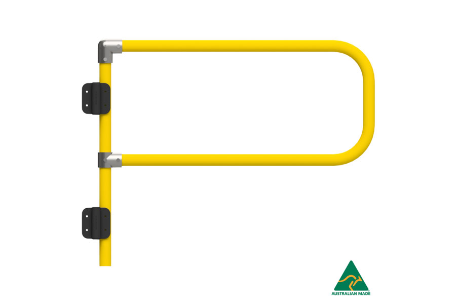 Self Closing Safety Gate – 1200mm – Yellow